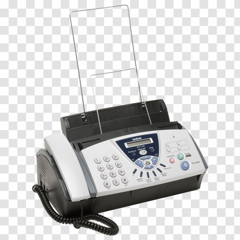 Office Supplies Fax Modem Brother Industries Printer - Printing Transparent PNG