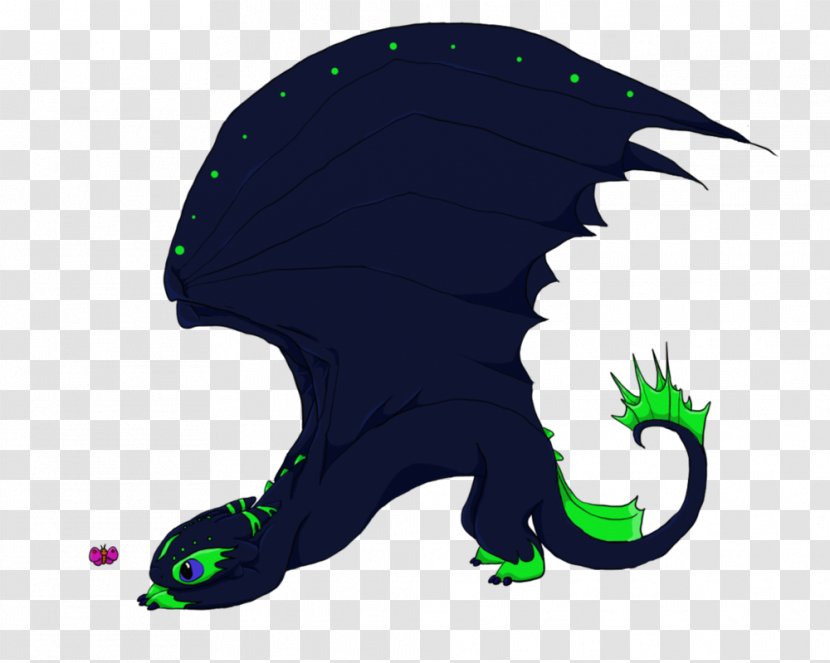 Mammal Dragon Clip Art - Mythical Creature - Night Fury Transparent PNG