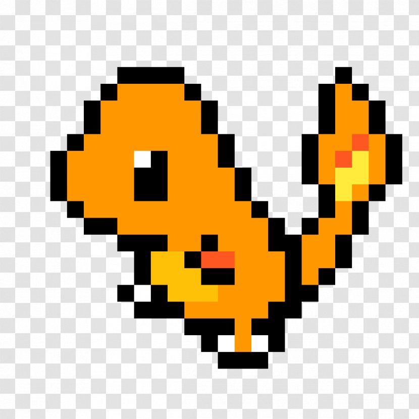 Pokémon X And Y Charmander Pikachu Pixel Art Transparent PNG