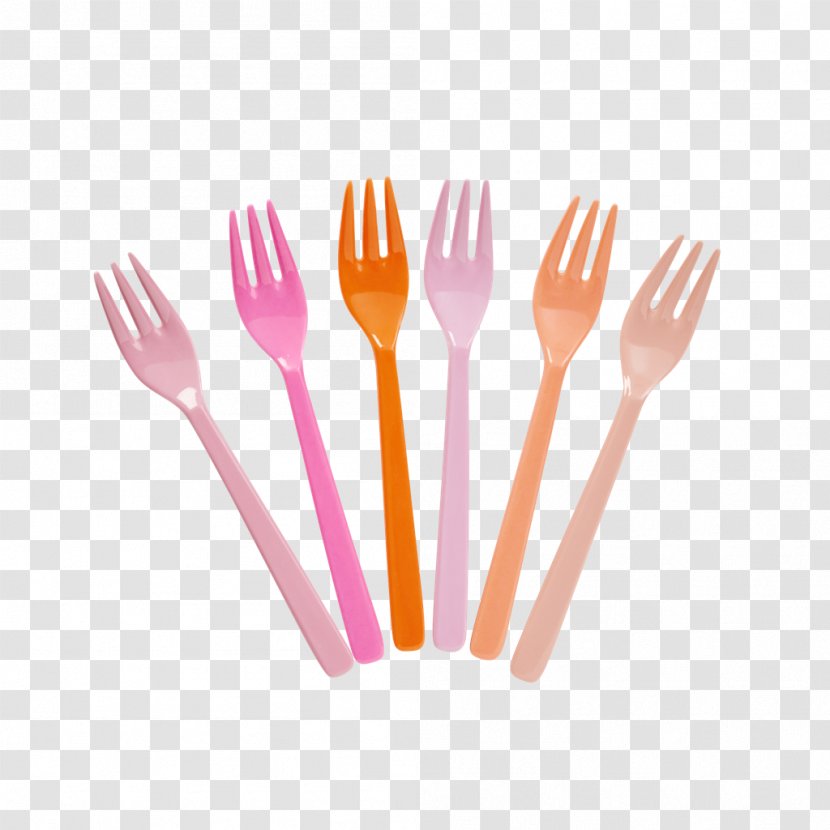 Spoon Pastry Fork Melamine Knife - Color - Tableware Set Transparent PNG