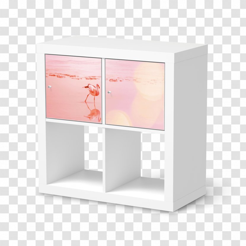 Expedit Kallax IKEA Industrial Design Landscape Format - Flamingos Transparent PNG
