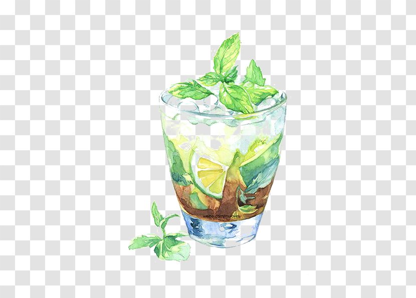 Cocktail Long Island Iced Tea Lemonade - Lemon - Mint Transparent PNG