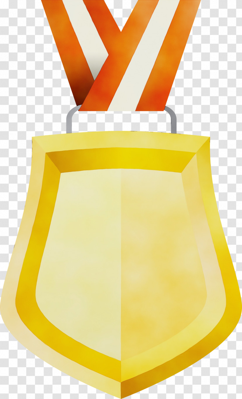 Yellow Angle Table Transparent PNG