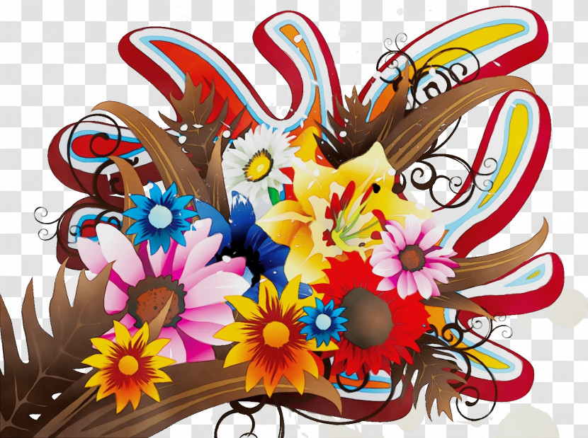 Floral Design Transparent PNG