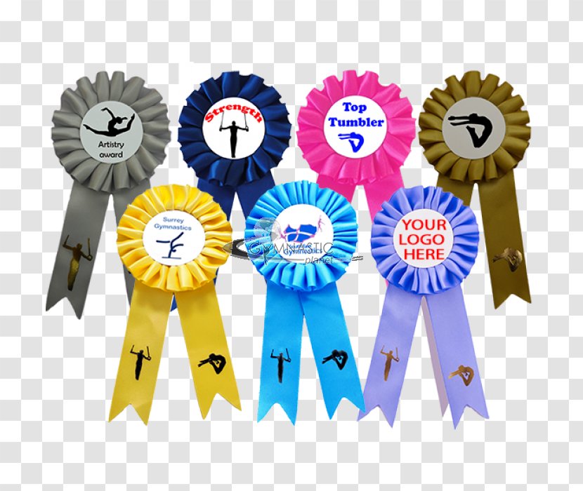 Gymnastics Award Medal Mat Rosette Transparent PNG