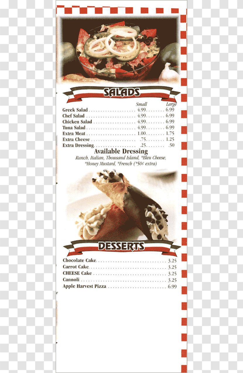 Advertising - Recipe - Menus Pizza Transparent PNG