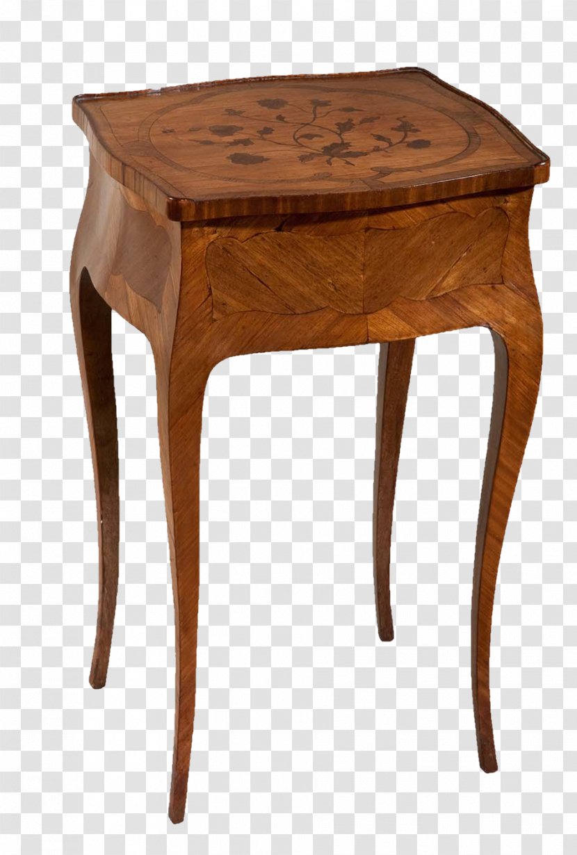 Download Table Chair - Hardwood - Retro Classical Material Free To Pull Transparent PNG