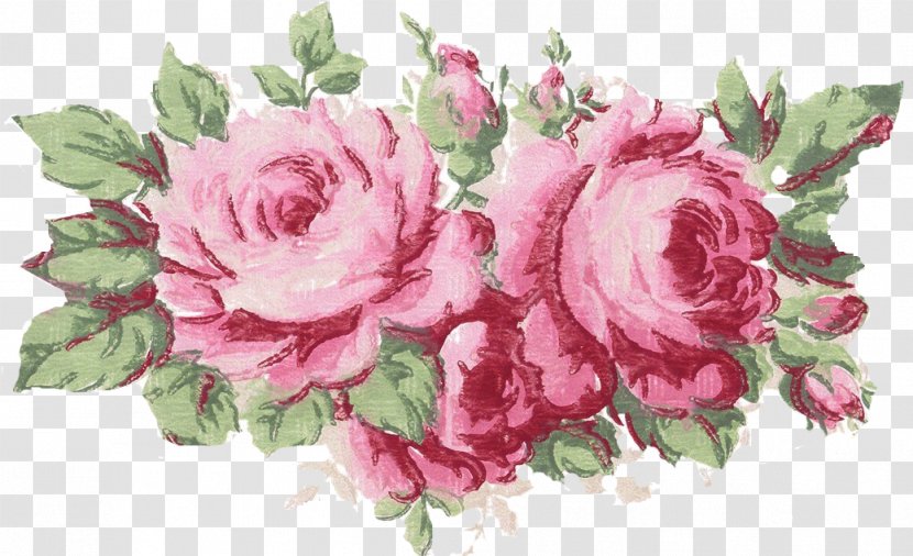 Rose Pink Drawing Garland Clip Art - Family - Thinking Inspiration Transparent PNG