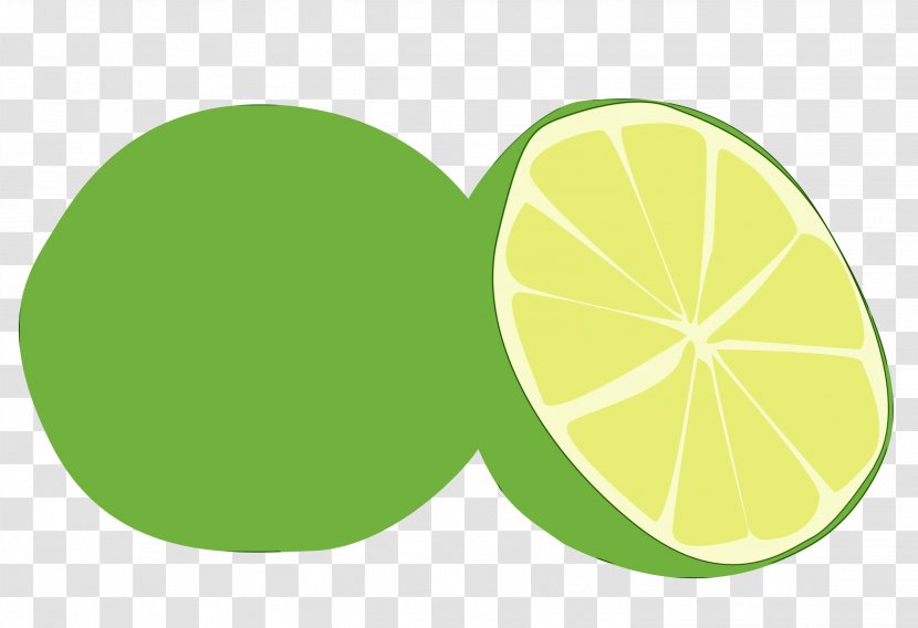 Green Leaf Background - Persian Lime - Food Seedless Fruit Transparent PNG