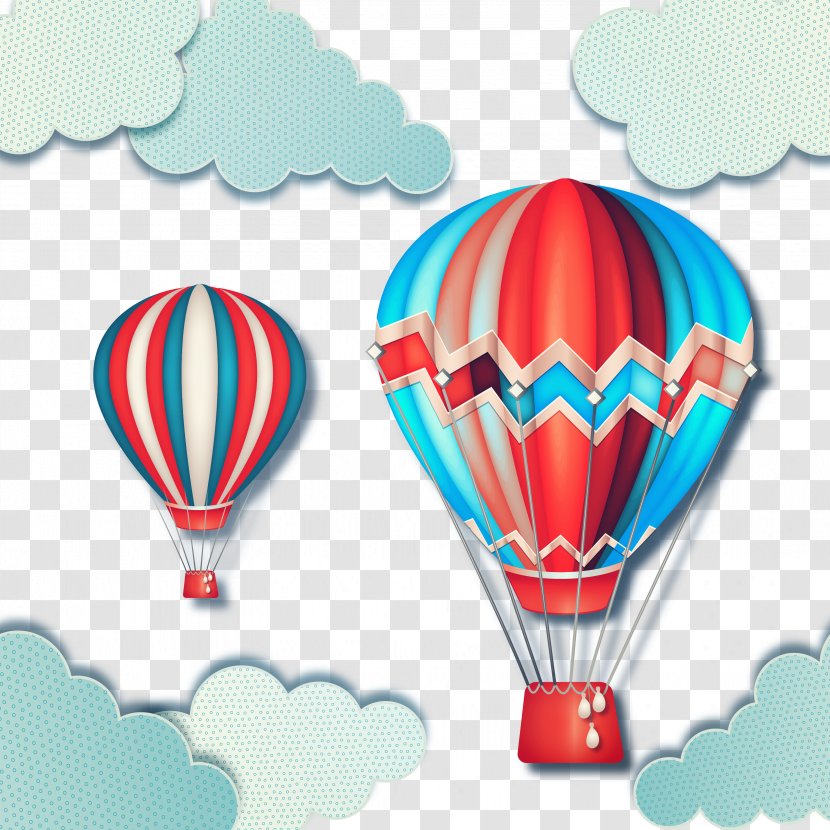 Toy Balloon Hot Air - Vector Creative Transparent PNG