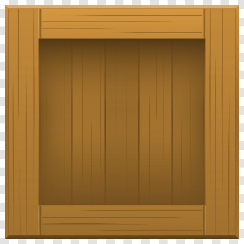 Wooden Box - Varnish - Wood Vector Transparent PNG