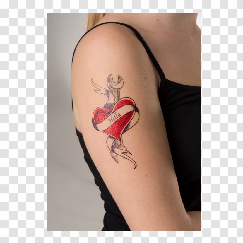 Abziehtattoo Shoulder - Silhouette - Skateboard Tattoo Transparent PNG