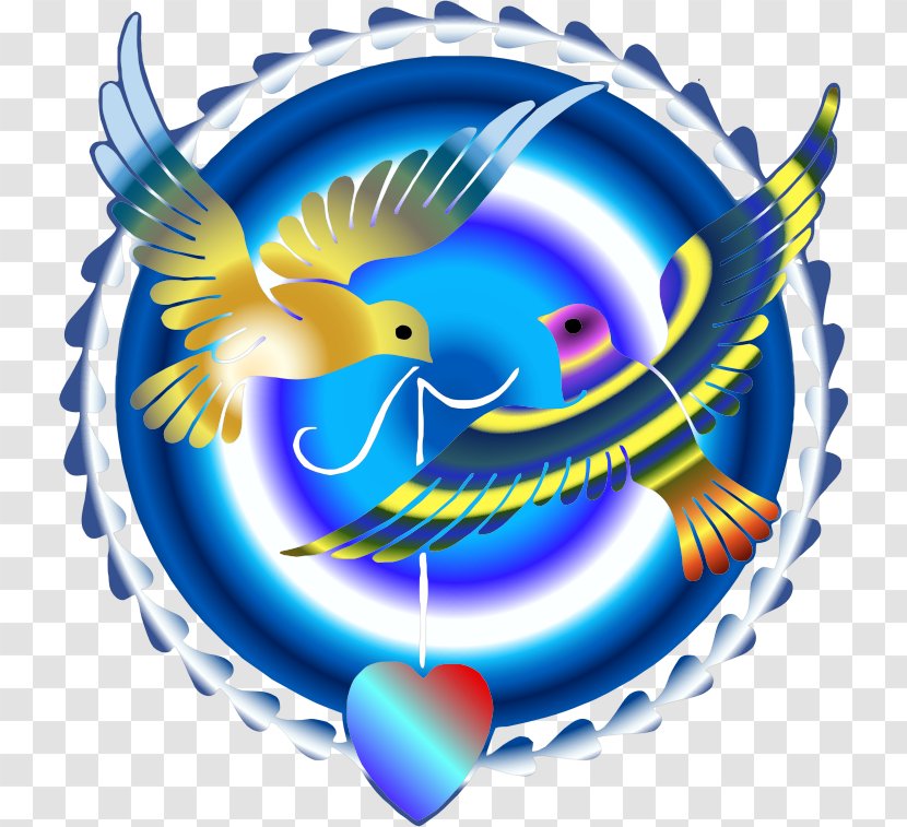 Graphic Design Symbol Mandala - Intuition - DOVES Transparent PNG