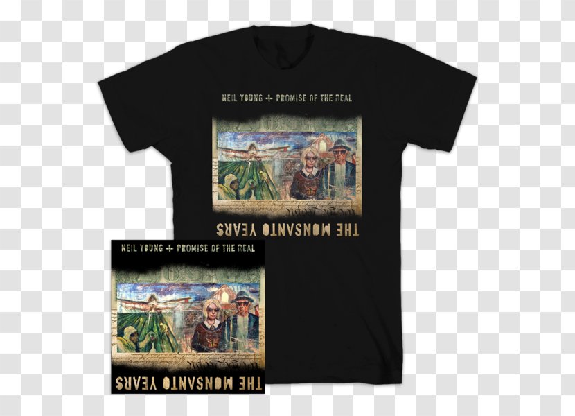 Lukas Nelson & Promise Of The Real Monsanto Years T-shirt Phonograph Record Compact Disc Transparent PNG