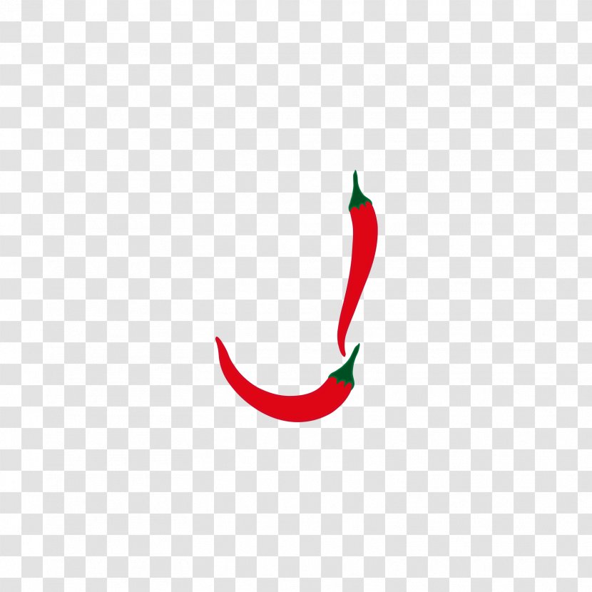 Logo Red Font - Computer - Pepper Alphabet J Transparent PNG