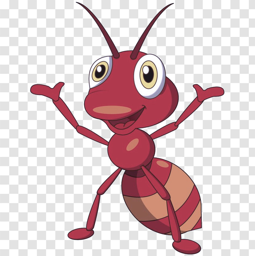 Ant Royalty-free Cartoon Poster Transparent PNG