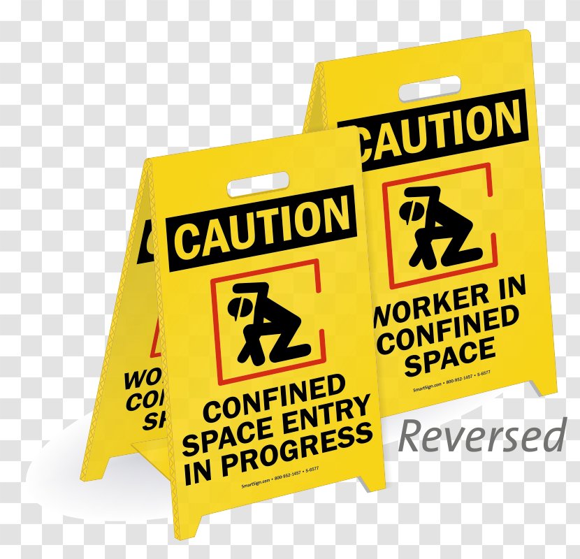 Confined Space Warning Sign Occupational Safety And Health Administration Transparent PNG