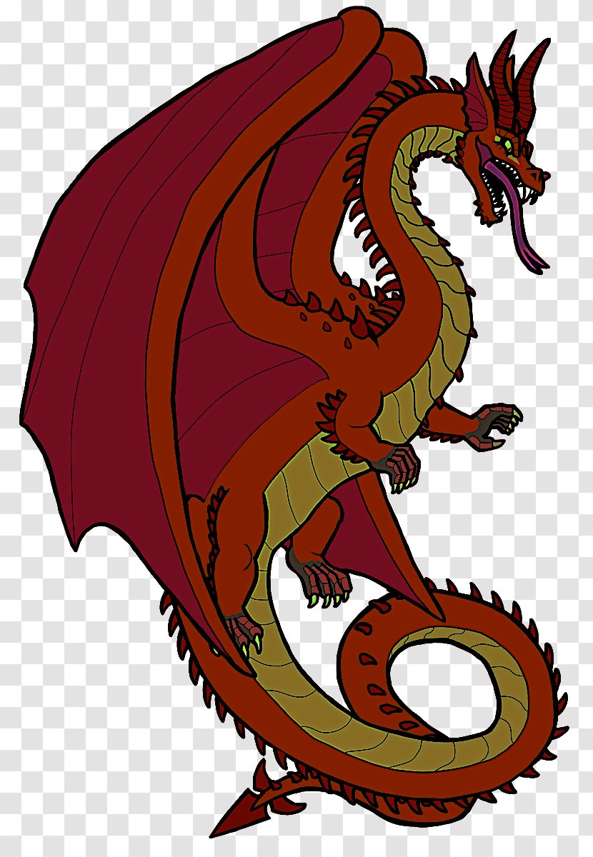 Dragon - Fictional Character - Cartoon Mythical Creature Transparent PNG