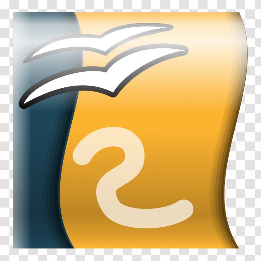 OpenOffice Calc Draw Impress LibreOffice - Logo - Yellow Transparent PNG