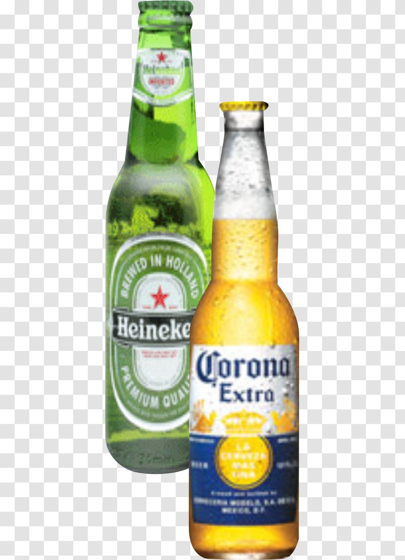 Beer Bottle Corona Heineken International - Drink - Pop Corn Chicken Transparent PNG
