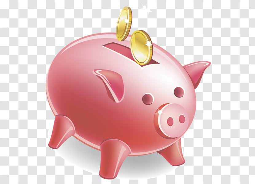 Piggy Bank Public Provident Fund Loan Saving - Pink Transparent PNG