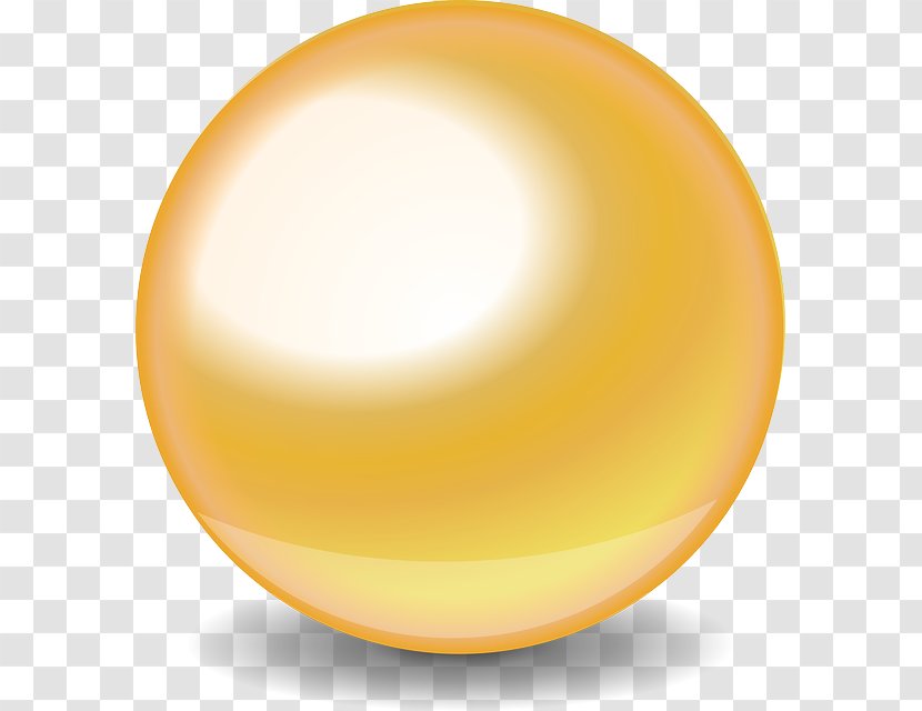 Ball Clip Art - Bowling Balls - Gold Glossy Transparent PNG