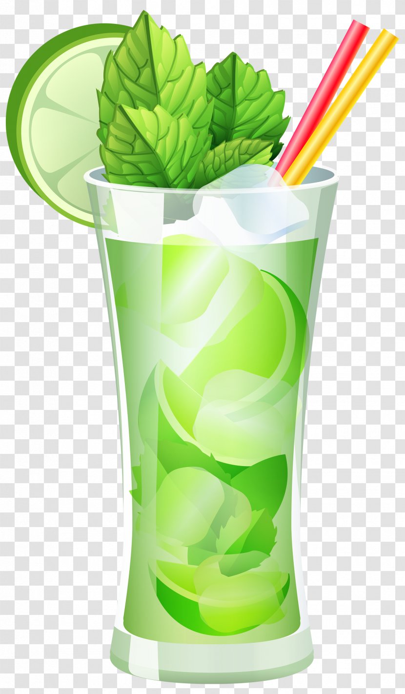 Ice Cream Cocktail Mojito Juice Tequila Sunrise - Lemonade Transparent PNG