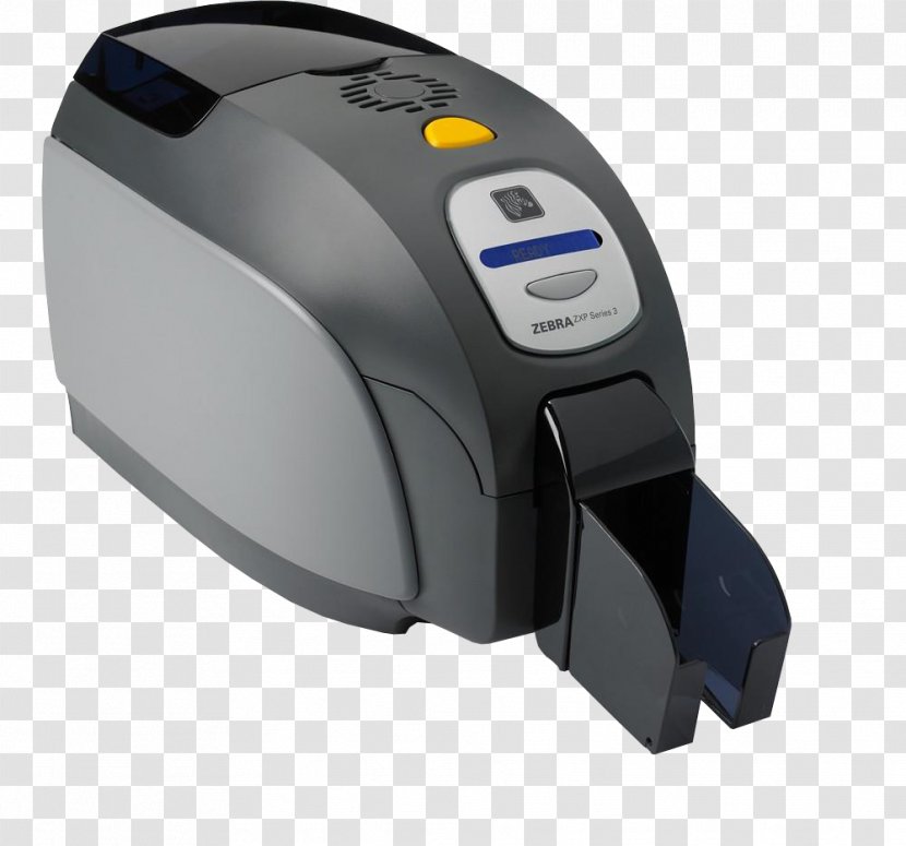 Card Printer Zebra Technologies Printing Smart - Barcode Transparent PNG