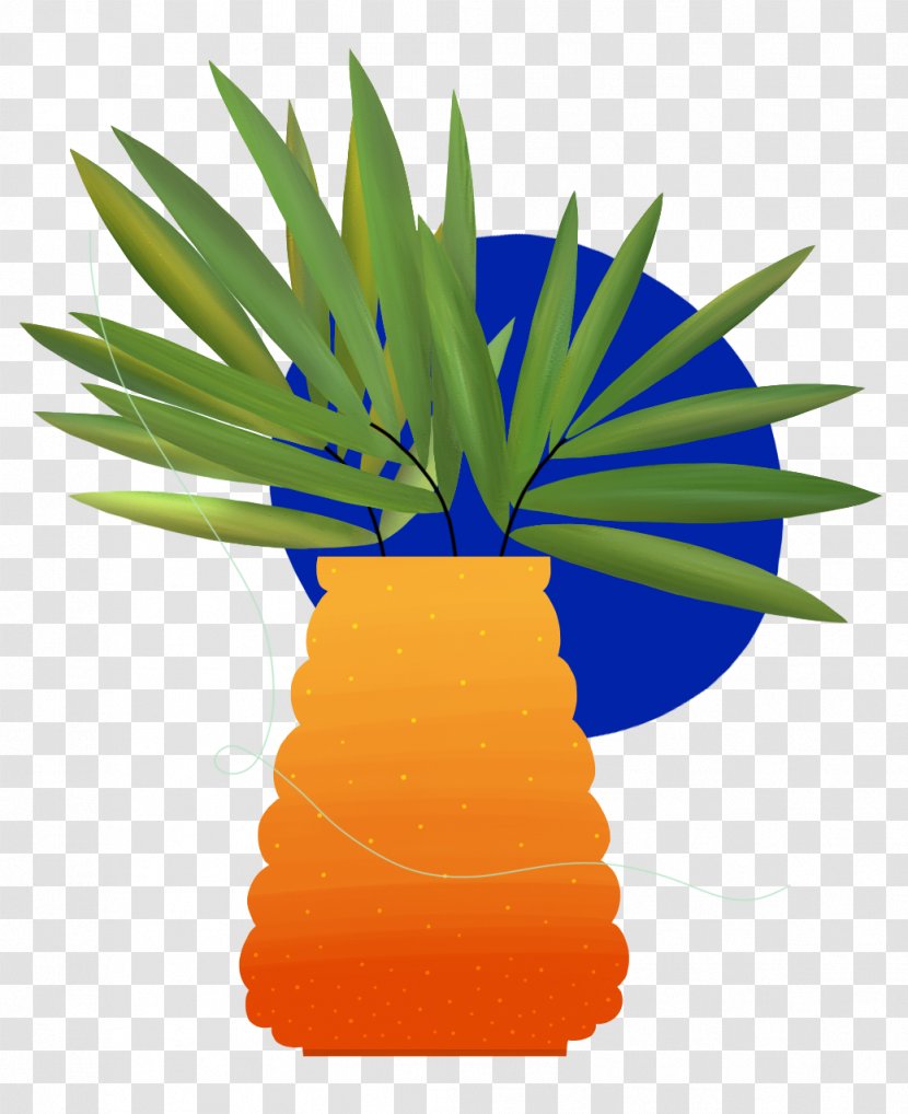 Majorelle Garden Pineapple Blue Art Transparent PNG