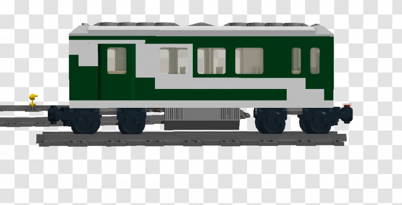Railroad Car Rail Transport Train Passenger Locomotive - Lego Station Transparent PNG