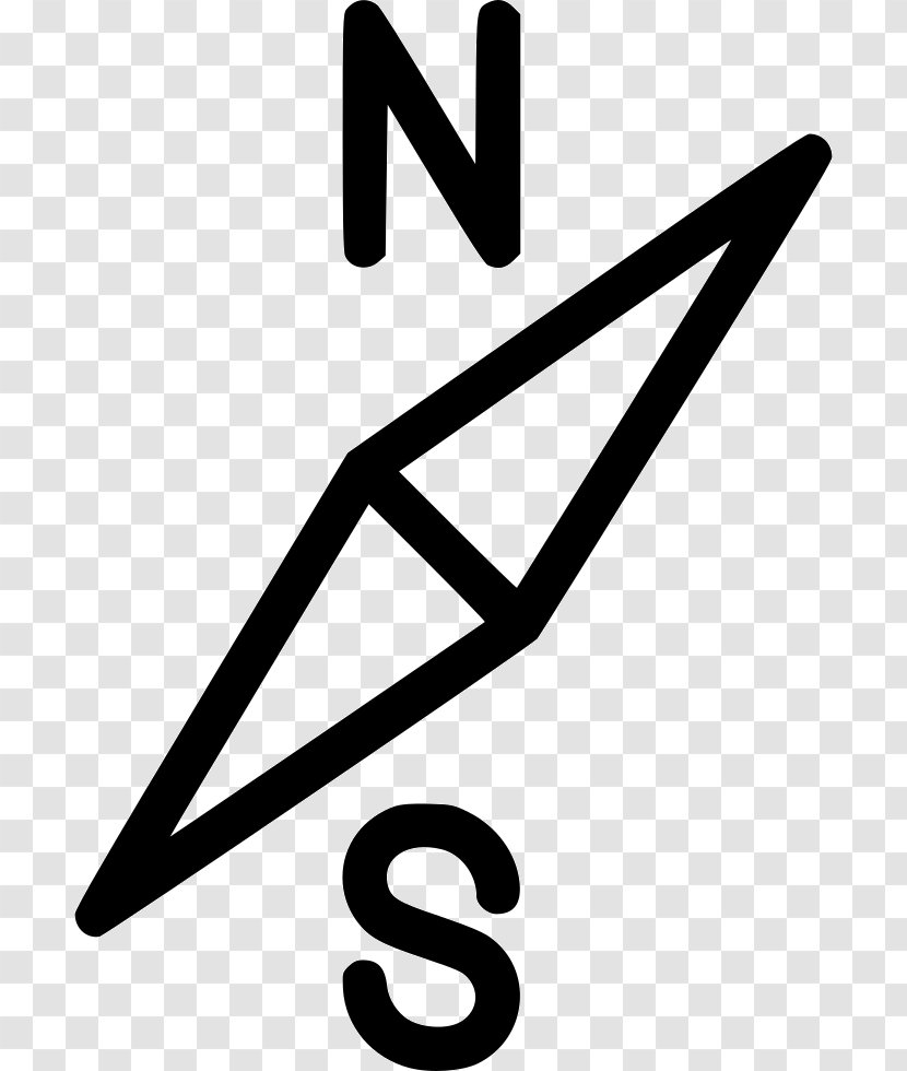 Compass Navigation North Cardinal Direction - Triangle Transparent PNG