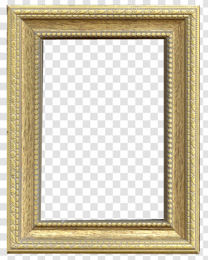 Picture Frames 19th Century Mirror Molding - Rococo - Garbage Transparent PNG