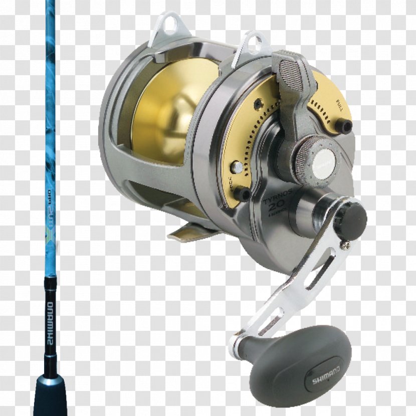 Shimano Tyrnos II Lever Drag Reel Fishing Reels Rods Transparent PNG