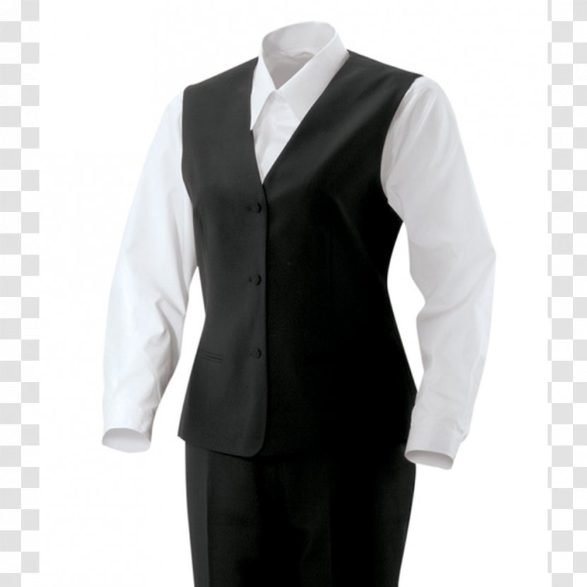 Tuxedo Waistcoat Jacket Tasche Sleeve - Black Transparent PNG