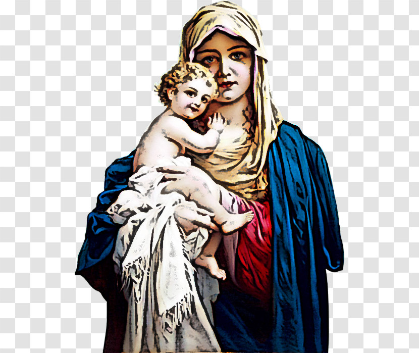 Statue Pray Mother Blessing Mythology Transparent PNG