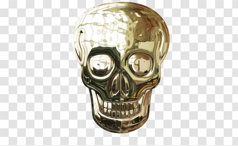 Skull 01504 Jaw - Metal Transparent PNG
