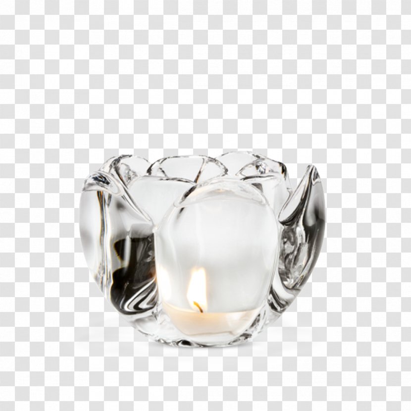 Holmegaard Lotus Cars Tealight Candlestick - Light Transparent PNG