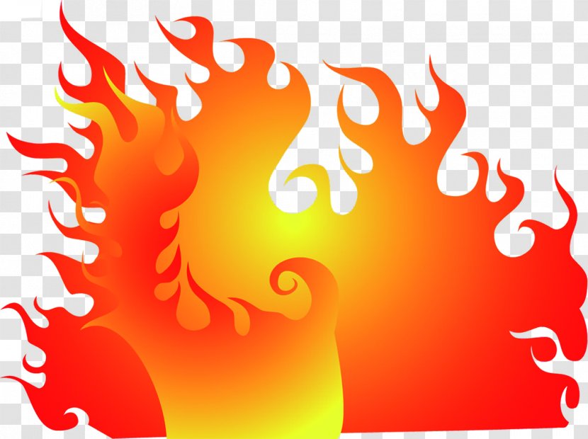Flame Light Red Yellow - Text - Mixed With Flames Picture Transparent PNG