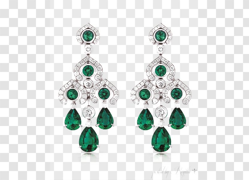 Earring Jewellery Emerald Fabergxe9 Egg House Of - Cabochon - Earrings Transparent PNG