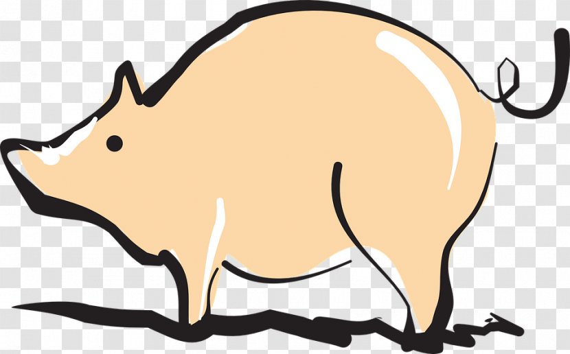 Piggy Bank Clip Art - Fauna - Bow Speak Bull Transparent PNG