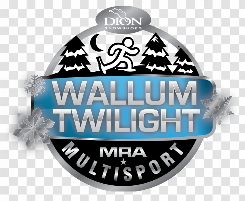 Dion Snowshoes Logo Night Evening - 2018 - Marathon Event Transparent PNG