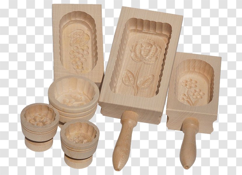 Buttermodel Matrijs Wood Draft - Butter Transparent PNG