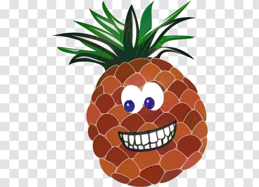 Pineapple Graphics Flowerpot - Orange Transparent PNG