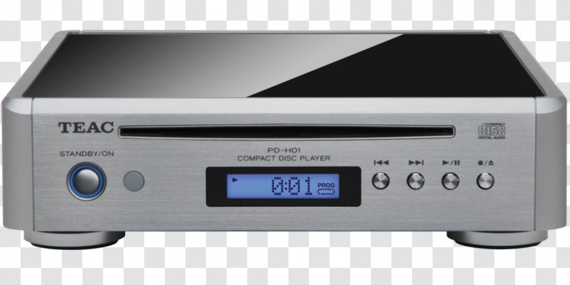CD Player Electronics Compact Disc TEAC Corporation Audio - Av Receiver - Stereo Speakers Transparent PNG