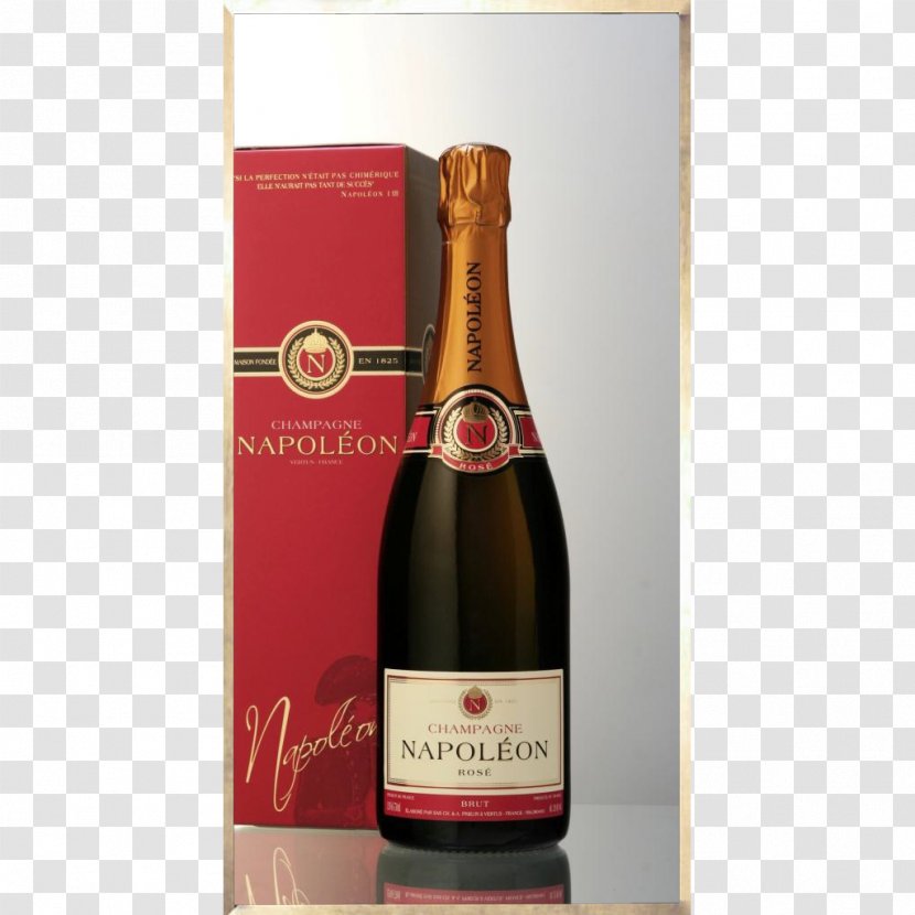 Champagne Rosé Chardonnay Wine Pinot Noir - White Transparent PNG