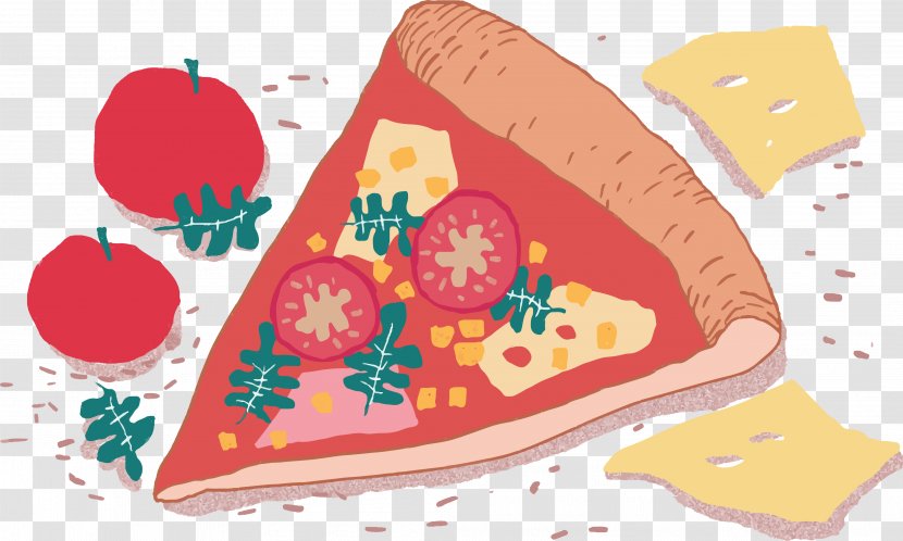 Pizza Food - A Triangular Transparent PNG