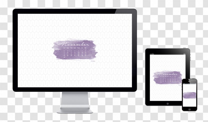 Six Leaf Design Graphic Desktop Wallpaper - Purple Transparent PNG