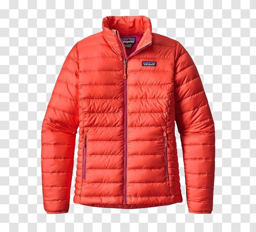 Jacket Hoodie Down Feather Patagonia Daunenjacke - Coat Transparent PNG