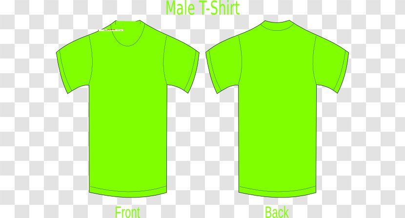 T-shirt Polo Shirt Neckline Clip Art - Frame - T Green Transparent PNG