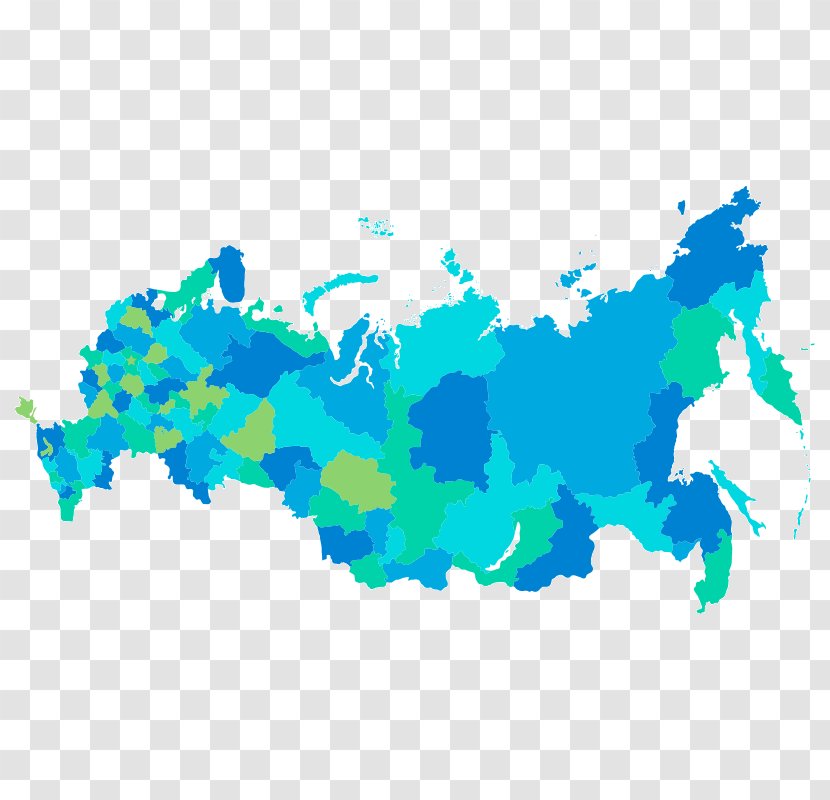 Russia Vector Map - Stock Photography Transparent PNG